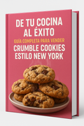 Guía completa para vender Crumble Cookies estilo New York